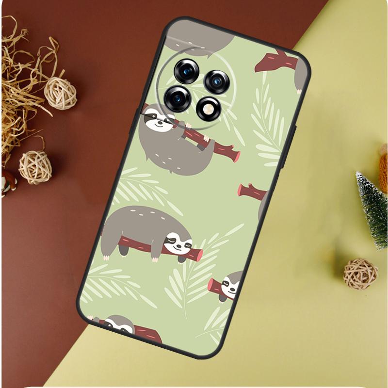 Baby Sloth For OnePlus 13 12 11 12R 13R 9 10 Pro 8T 9RT 10T 10R Nord 4 CE 2 3 Lite N20 N30 Phone Case