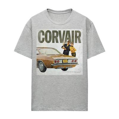 Chevrolet Unisex Adult Corvair Ad Heather T-Shirt