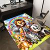 1PC Rainbow Animals Non-Slip Floor Carpet Compatible for Office&Living Room&Bedroom&Dining Room -  Soft & Pattern, Vibrant Colors-H0321