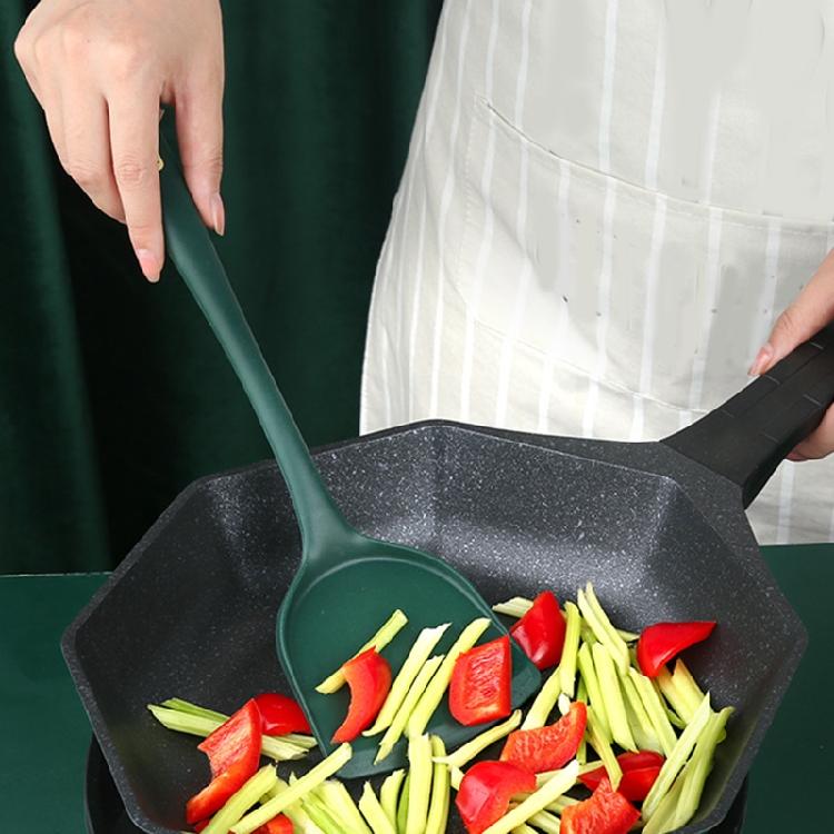 Heat Resistant Cooking Spoon Spatula No Scratch No Toxic Nonstick Safe Durable