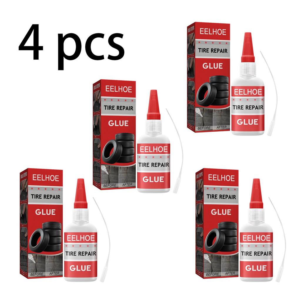 EELHOE Tire Repair Adhesive 50ml - Car Tire Scratch Repair, Tire Crack Filling, Easy Tire Repair