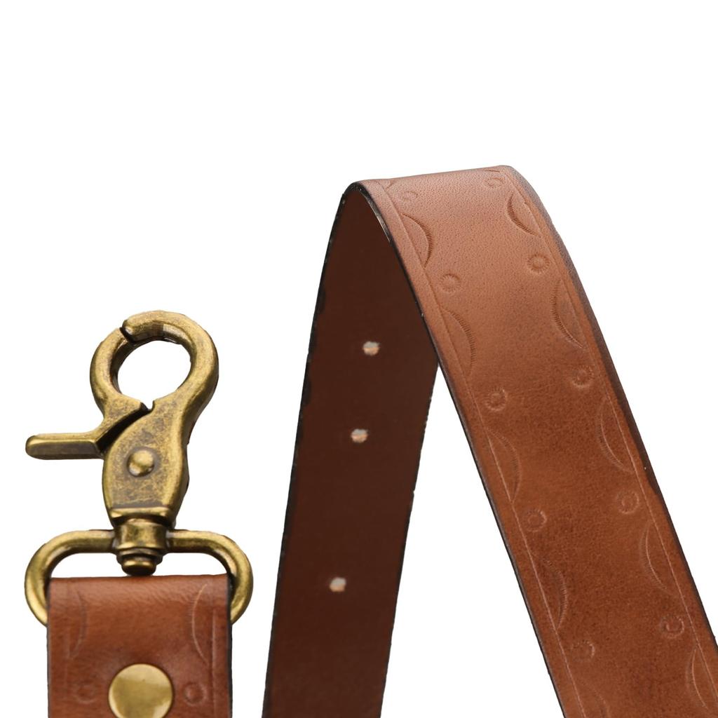 [TOURBON] Handcrafted X-shaped Suspenders, Genuine Leather, Unisex, Clip-on, Men's/Women's, Elegant Accessory, Ages 30s-50s, Gift/Present