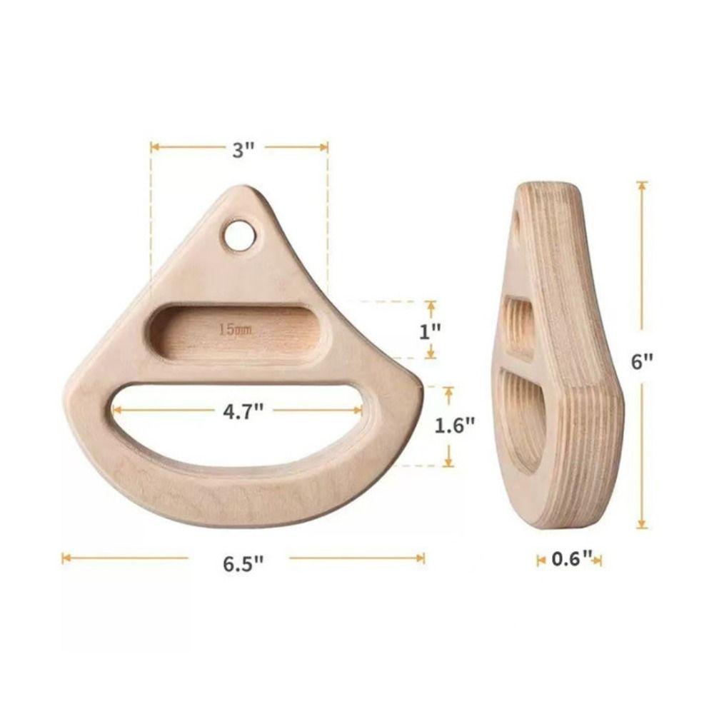 Forearm Climbers Finger Strengthener Wooden Pull-Up Board Fitness Enthusiasts