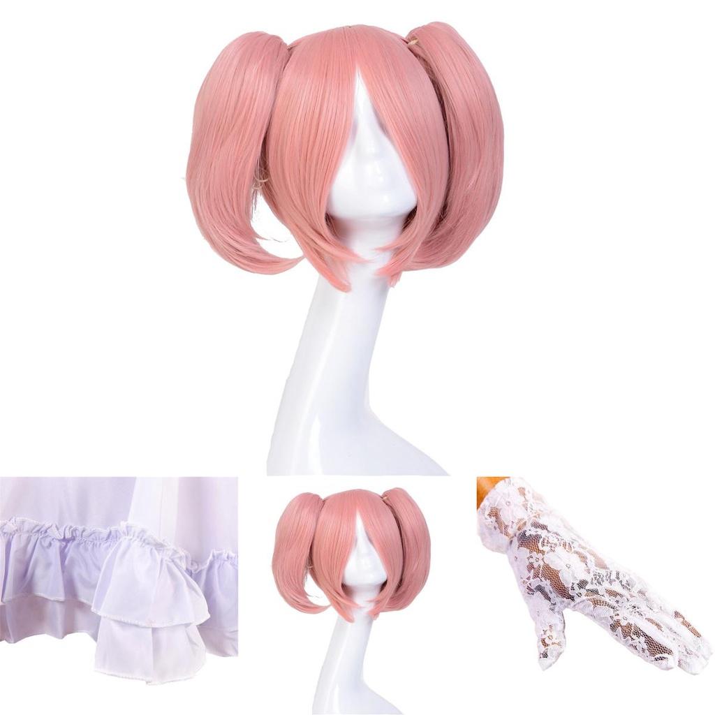 Stunning Madoka Kaname Puella Magi Madoka Magica Cosplay Costume Outfit Bundle