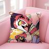 Helluva Boss Anime Cool Cute Hb Cushion Cover Comfortable Reversible Pillow Cover Ideal For Car Sofa Bedroom & Beyond