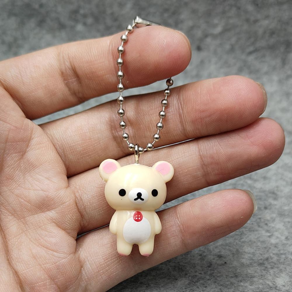 

Мини брелок Rilakkuma Кавайный стиль Ленивый медведь Кукла Новый кулон Декор 4