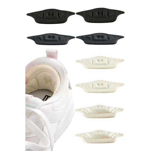 Heel Pads, Prevent Blisters, Heel Protection, Pain Relief, Heel Repair, Anti-Blister Tape, 10mm and 5mm Thick, Adjustable Size, Prevents Blisters, Set