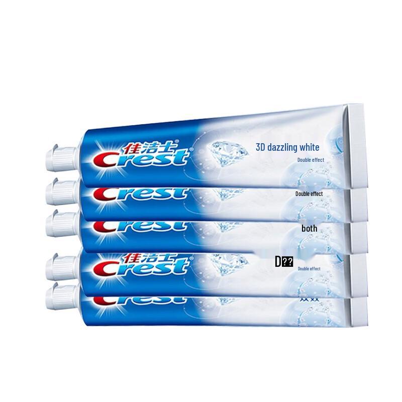 

Crest 3D White Dual Action Toothpaste 5-Pack