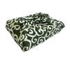 Mashuru Karakusa Pattern Furoshiki 100cm Three Width Cotton Thief Auspicious 100 Large Size (Green)