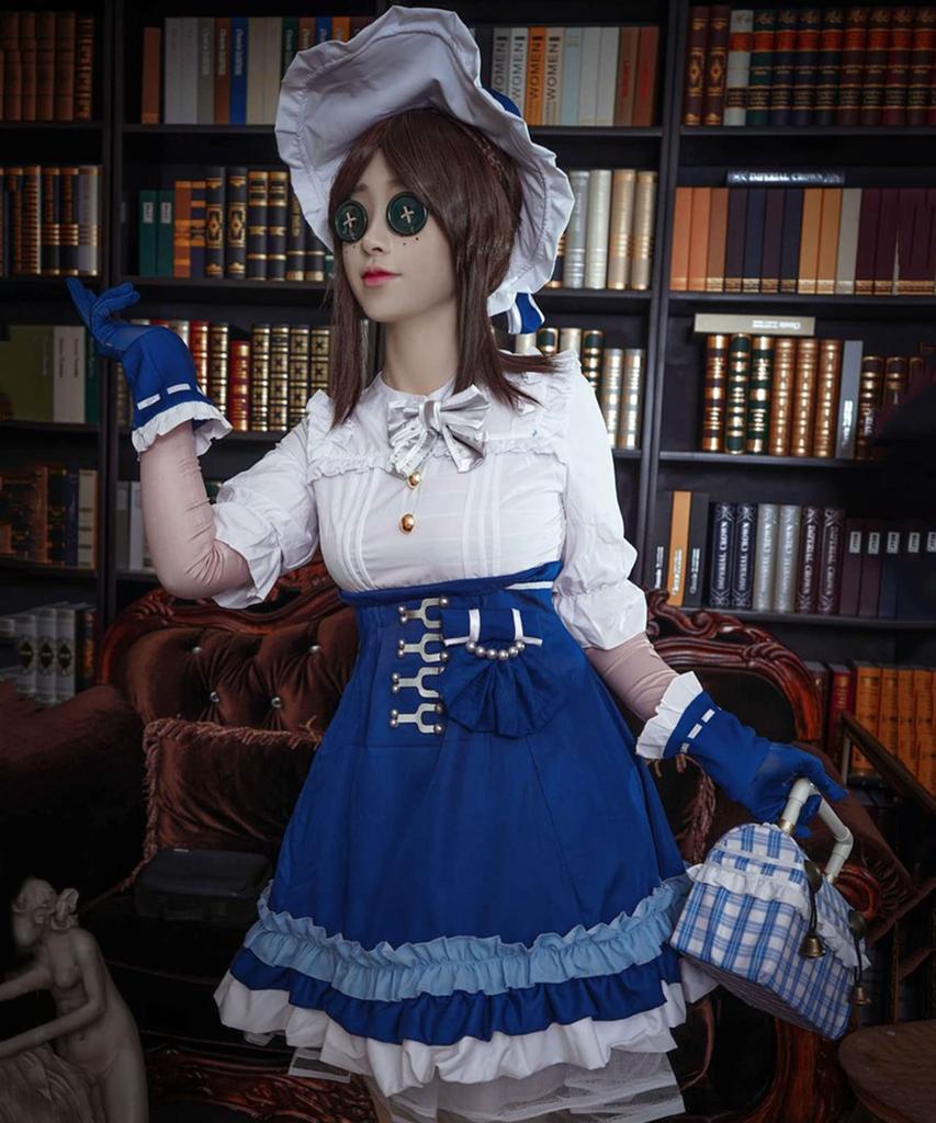 Peruka Cosplay Emma Woods z Identity V na Halloween [Milky Time]
