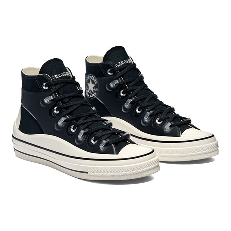 Converse Kim Jones X Chuck 70 High Black Unisex Sneakers Egret 171257C