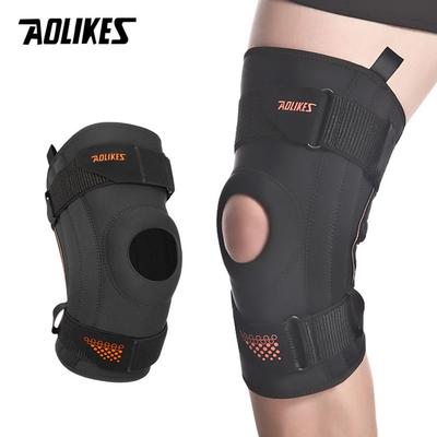 Aolikes Spring Support Running Knee Pads Basketball Hiking Compression Shock Absorption Breathable Meniscus Knee Protector
