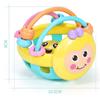 Baby Soft Rubber Rattle Children Early Childhood Biting Bell Toy Bee Hand Bell Rattle Dumbbell Baby Toy 0-12 Months