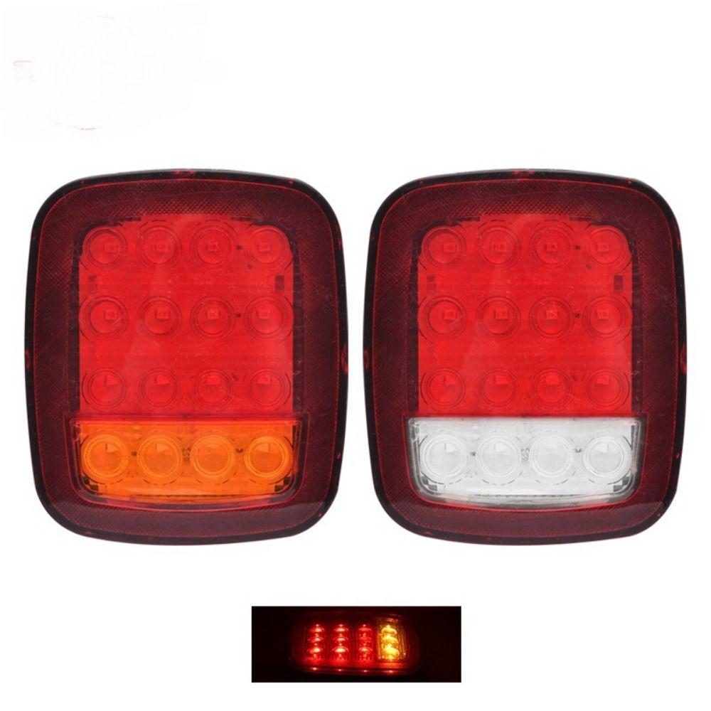 High Brightness Signal Tail Light Square Indicator Lamp Brake Light LED Marker Side Light  Boat