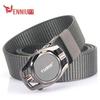 Herren Automatik Nylon Geflochtener Ledergürtel mit Zahnloser Legierungsschnalle - Outdoor Taktisch Lässig Canvas
