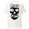 Misfits Black Skull Jumbo Print Officially Licensed Mens T Shirt White Unisex T-Shirt