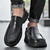 Men's Leather Shoes Slip On Casual Shoes