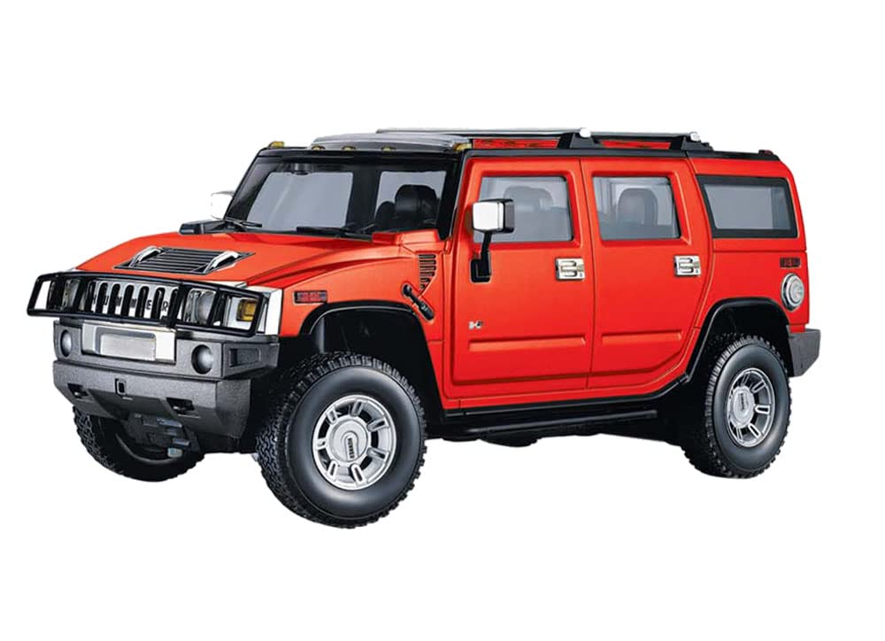 Doyusha 27MHz 1/16 Scale R/C Car Hummer H2 Red Electric Radio Control 614363