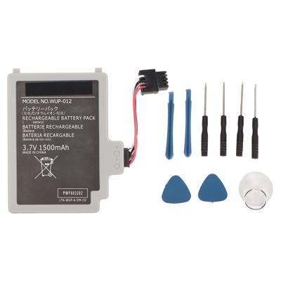 WUP 012 Gamepad Battery 1500mAh Rechargeable Replacement Lithium Ion Battery Pack for Wii U WUP 012
