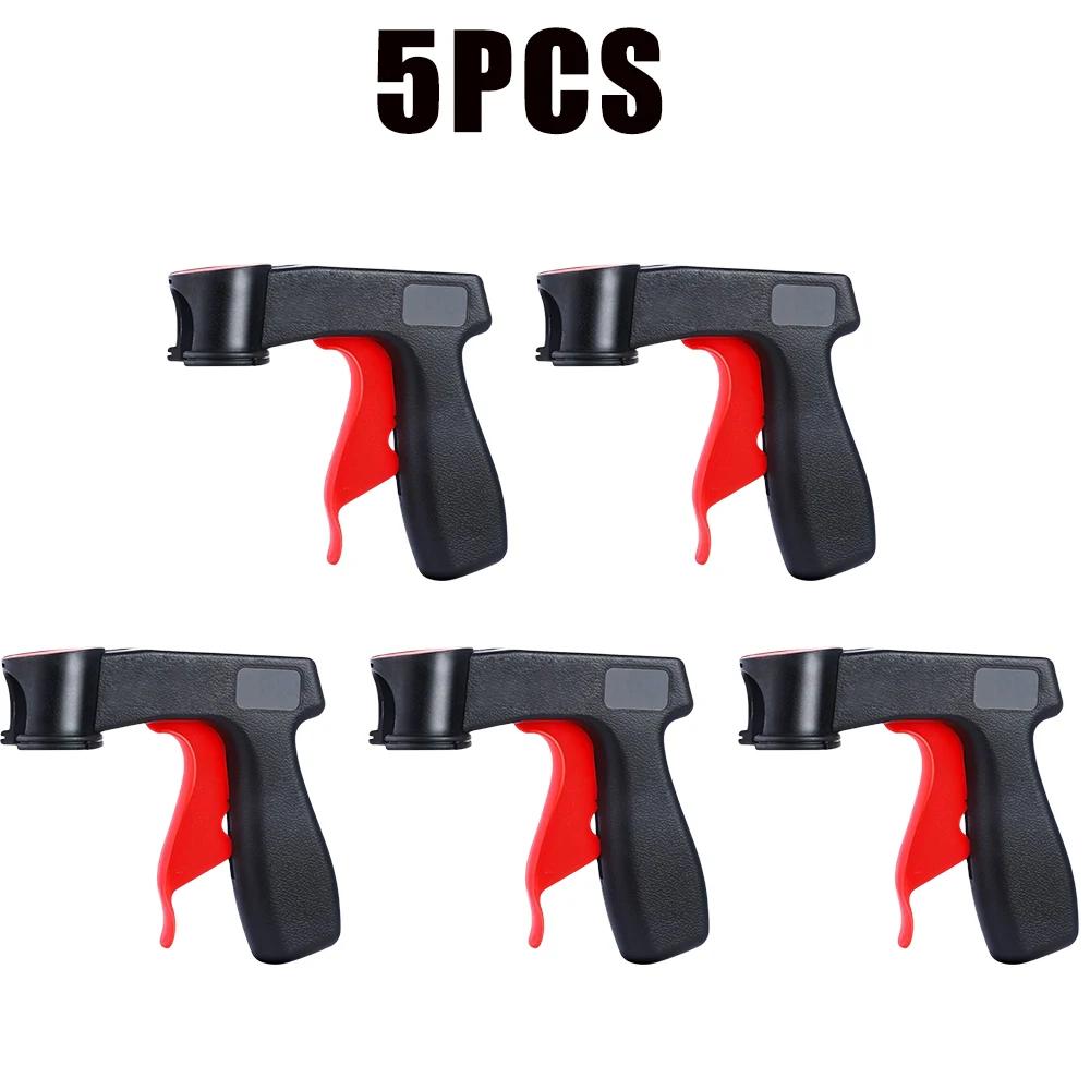 1-11PCS Plastic Assisted Hand Spray Gun Spray Paint Booster Handle Universal Reusable Automotive Wall Self-Spray Can Tool