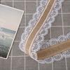 Ribbon White Burlap Lace Ribbon Jute Vintage Hessian Jute Ribbon Lace Jute Lace Ribbon Wedding Decoration