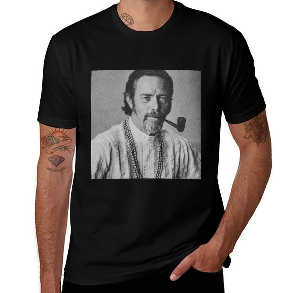 Alan Watts TShirt Modern Print Casual TShirt