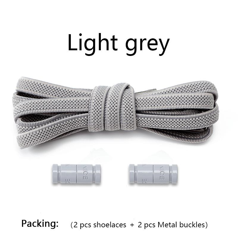 New Elastic Laces Sneakers Capsule Lock Boots Shoelaces Without ties Kids Adult No Tie Shoe laces Flat Rubber Shoelace for Shoes