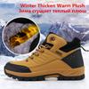 Marke Winter Schneestiefel Warmes Plüsch Herrenstiefel Outdoor Rutschfeste Wanderstiefel Wasserdichte Herren Stiefeletten Wanderstiefel Größe 47