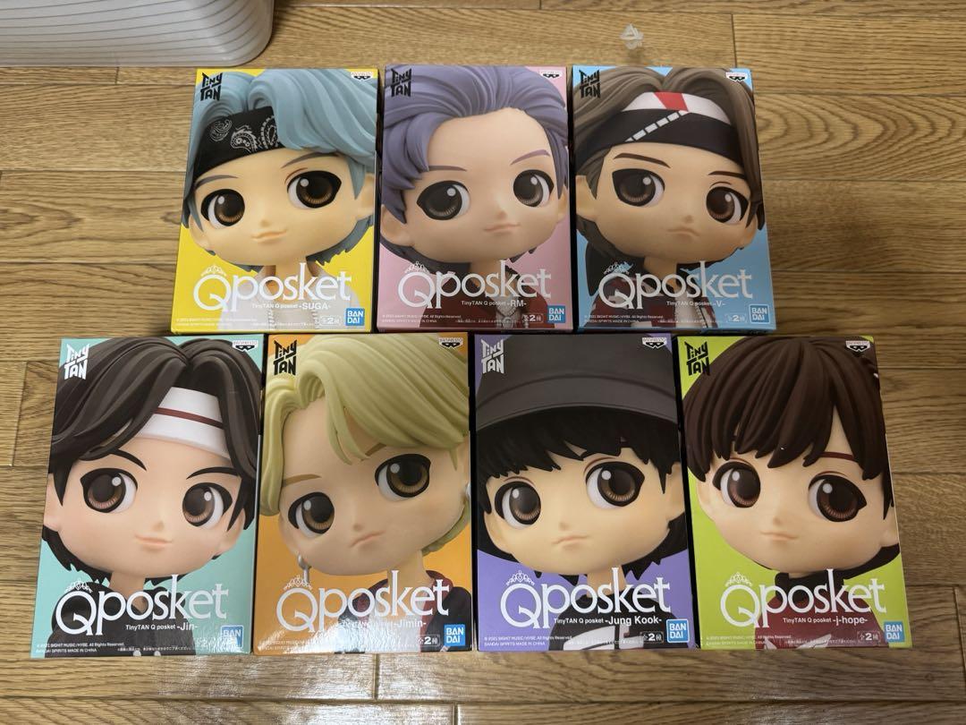 

[Б/У] Q-Posket TinyTAN BTS Набор из 7 персонажей