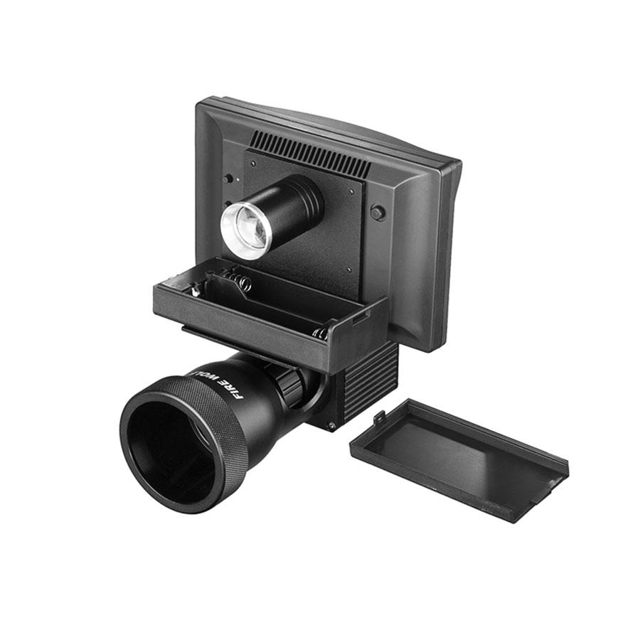Fire Wolf 5.0 inch display Siamese night vision HD 1080P oscilloscope camera infrared illuminator rifle sight hunting optical system