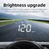 Car HUD 3.5 inch Head-up Display   Projecter Digital Vehicle Speedometer GPS Model Overspeed Warning Fatigue Driving Alarm