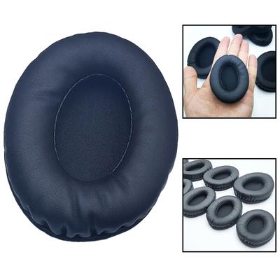 Comfort Headphone Cushion Oval Headphone Pad Sponge Leather Pad