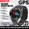 New Military Outdoors BT Call Smart Watch Built-in GPS Compass Barometric Altimeter 10ATM Waterproof Sports Smartwatche Men