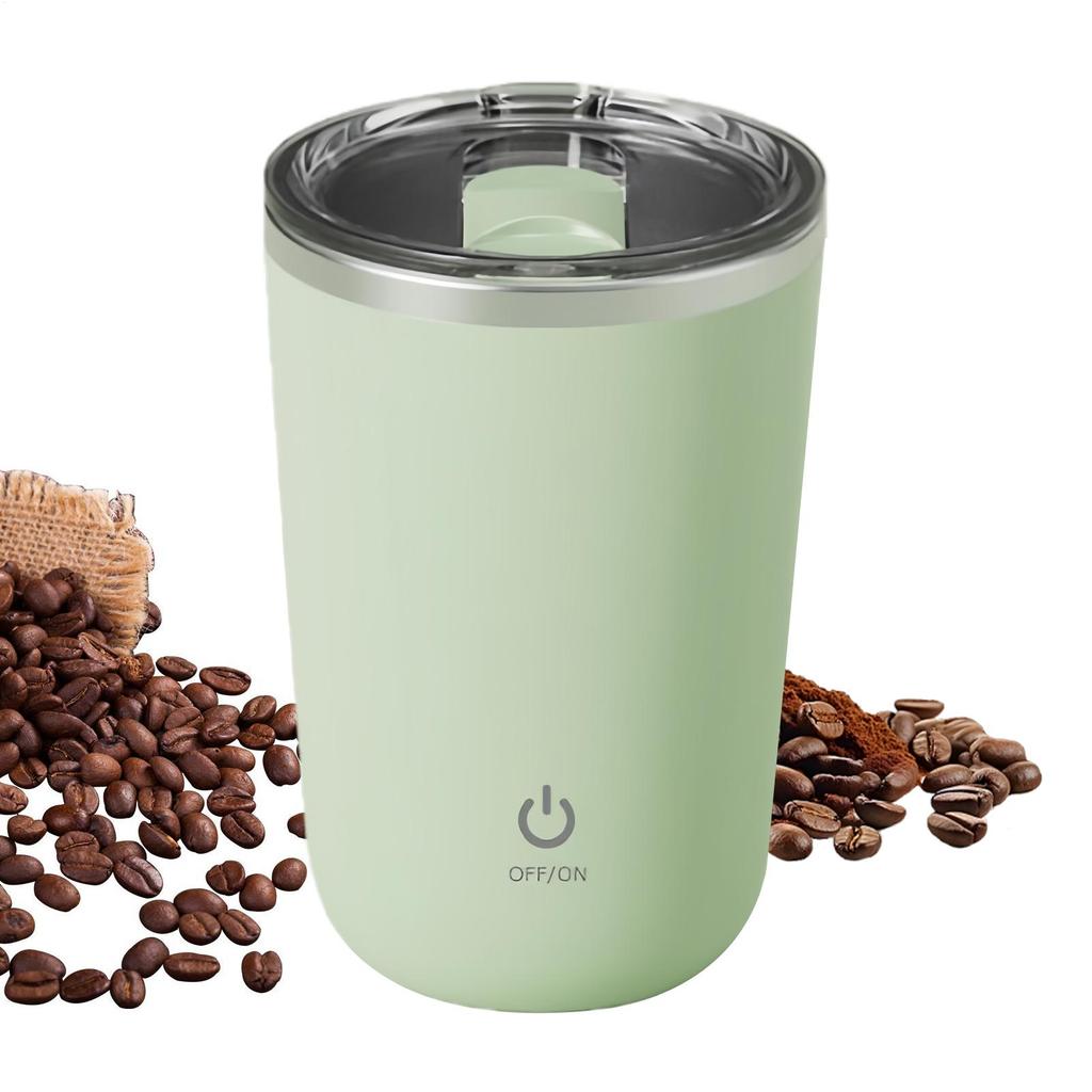 350ml Automatic Self-Stirring Mug 304 Stainless Steel Rechargeable Magnetic Mug Milk Mixing Cup Smart Mixer Water Bottle