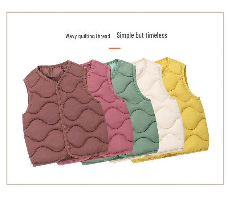 Autumn/Winter Kids' Cotton Vest - New Arrival