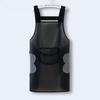 Waterproof and oil-proof, leave-in-wash and clean TPU women's apron, kitchen household smock cooking, dirt-resistant men's and women's waist