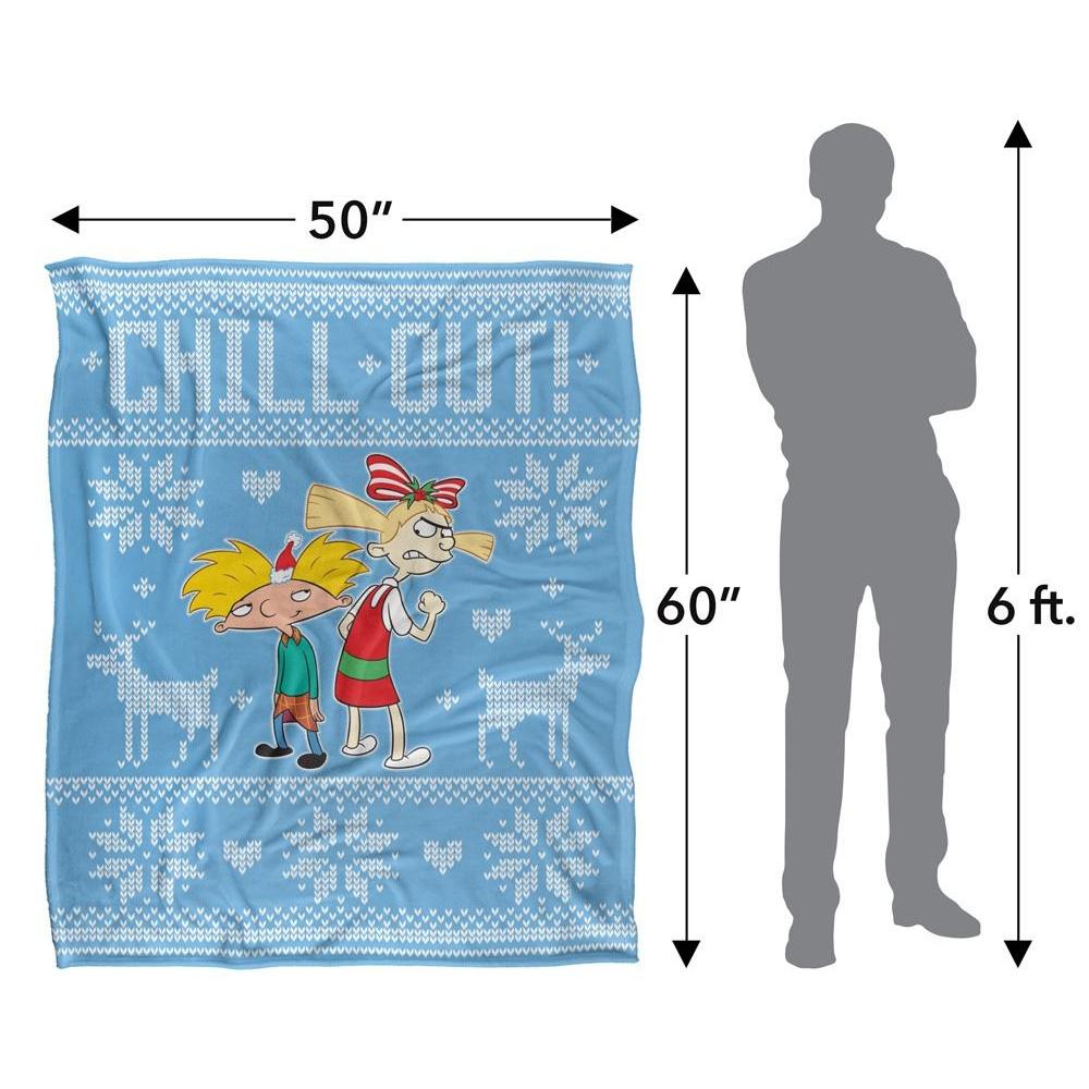 Ren & Stimpy Chill Out Silky Supersoft Blanket