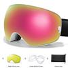 Men Women Anti-Fog UV400 SKI Goggles Snowboard Outdoor SportS Teen Snowmobile Glasses Winter Cycling Eye Windproof Christmas