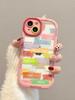 Fashion Graffiti Letter Shockproof Bumper Clear Phone Case For Iphone 14 13 12 11 Pro Max Cute Soft Silicone Back Cover Case