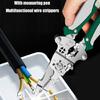 Portable Folding Wire Stripper Nonslip Handle Repair Tool ProducedFor Easy Storage And Versatile Electrical Application