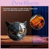 Creative Stone Patterned Cat Resin Ornaments For Party Decor And Giftgiving