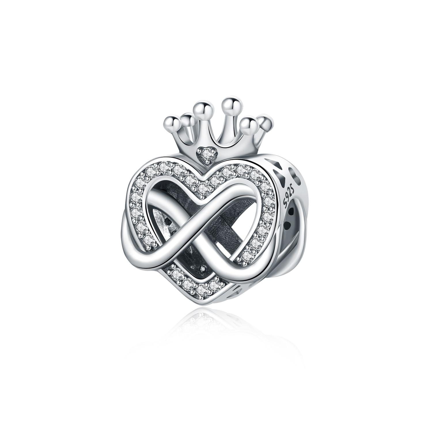 

Copper Love Crown Beads Bracelet Charms Fit Bracelet&Bangle For Women Birthday Jewelry Party Gift Diy Accessory