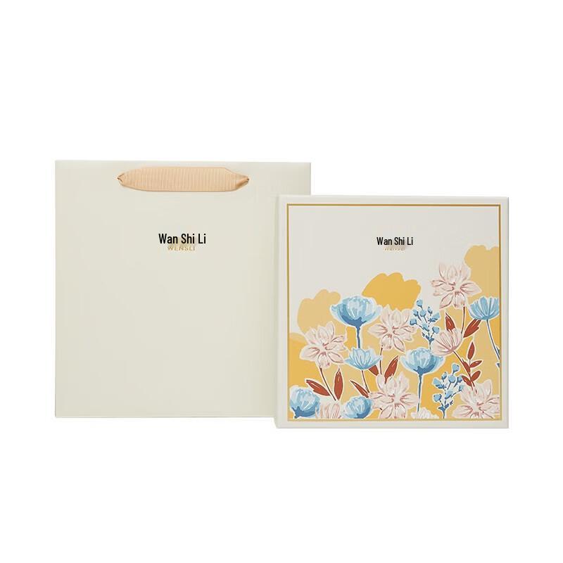 Wanshili Silk Scarf & Rose Fragrance Gift Set