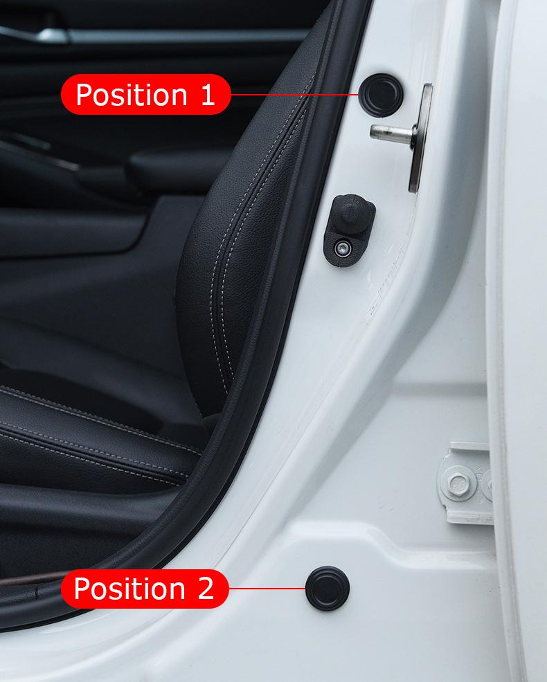 2026 New Universal Car Door Shock Absorbing Gasket For Car Trunk Sound Insulation Pad Shockproof Thickening Cushion Stickers