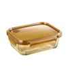 Corning EKCO 1040ml Amber Glass Food Storage Box