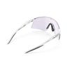 Sports Single Astral White Gloss Frame ImpactX2 Photochromic Laser Purple Lens [Rudy Project] Sunglasses, Lens, Sphere, / SP977569-0000