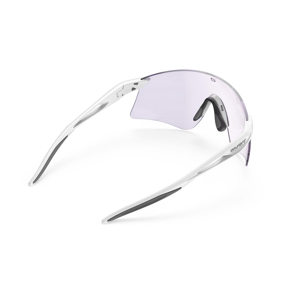 Sports Single Astral White Gloss Frame ImpactX2 Photochromic Laser Purple Lens [Rudy Project] Sunglasses, Lens, Sphere, / SP977569-0000