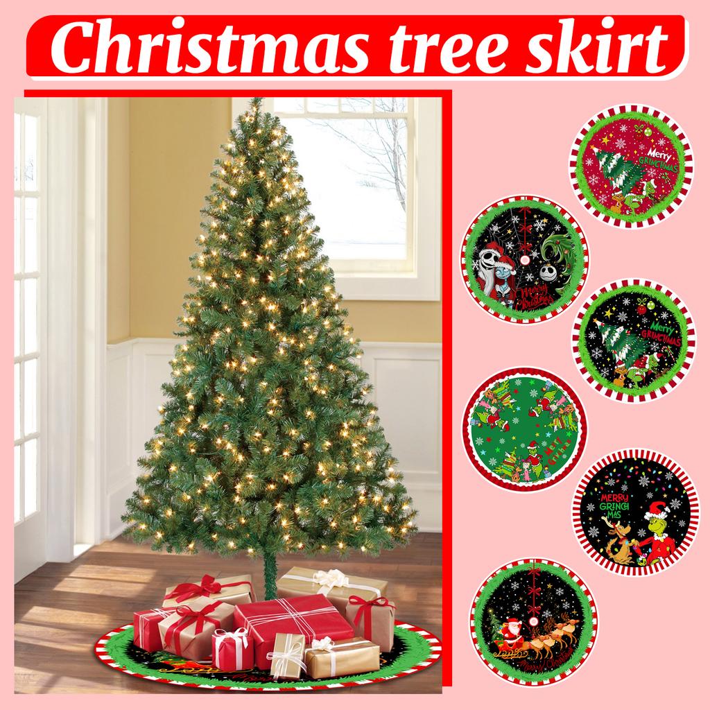 Christmas Tree Skirt Christmas Tree Bottom Decoration Tree Skirt Decoration