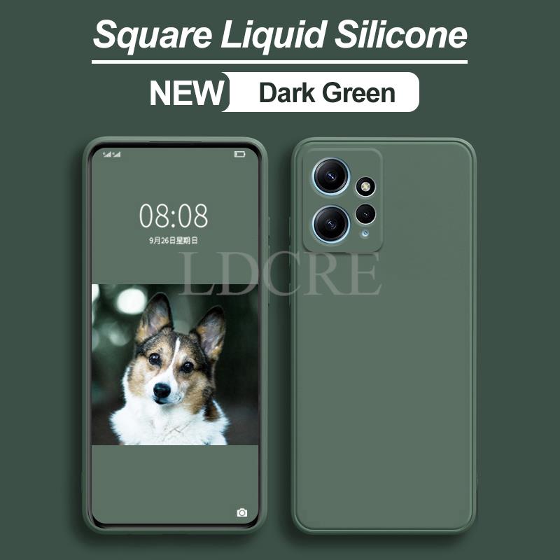 

Для Xiaomi Redmi Note 12 чехол жидкий силиконовый чехол Redmi Note 12 чехол TPU защитный чехол Redmi Note 12S 12 Pro Plus чехол Redmi Note 12 Turbo