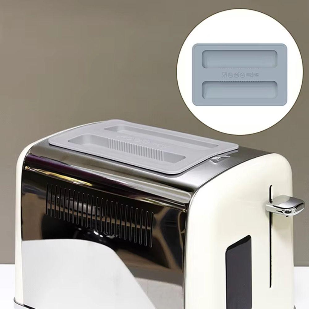 Dustproof Toaster Dust Cover Soft Toaster Upper Lid Protecting Kitchenware From Dust Splash Buggs